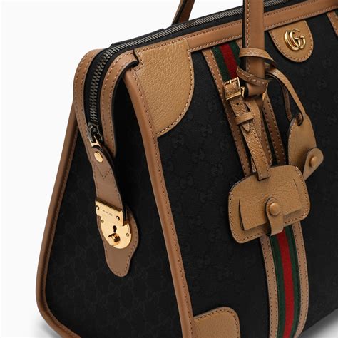 borsa gucci imitazione bauletto nero|borse Gucci imitazioni.